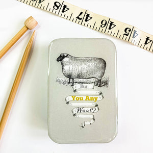 Sheep "Have You Any Wool?" Tin