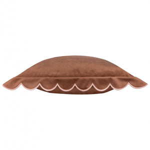 Ravioli Velvet Cushion Chestnut/Slipper
