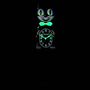 Black Glow-in-the-Dark - Kit-Cat Klock
