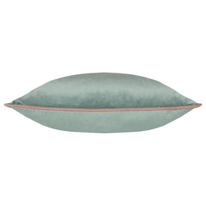 Meridian Velvet Cushion Mineral/Blush