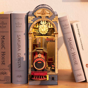 Back To The Future III (Jules Verne Time Train) Station Scene - DIY Book Nook Kit