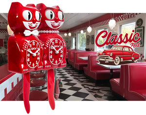 Classic Red - Kit-Cat Klock
