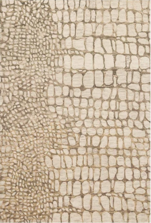 Taupe/ Ivory - Masai Rug