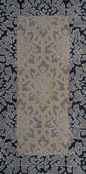 Flocked Damask