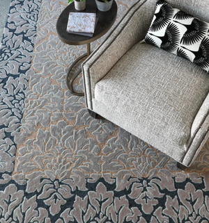 Flocked Damask