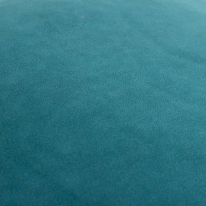 Meridian Velvet Cushion Teal/Blush