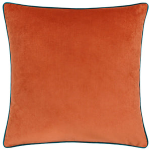Meridian Velvet Cushion Tiger/Teal