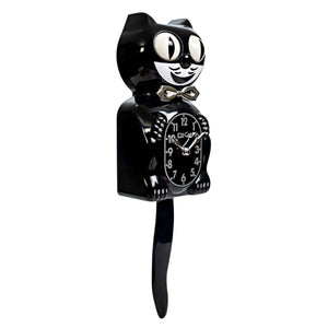 Retro Black Kitchen Edition - Kit-Cat Klock