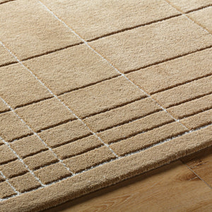 Ecru Lattice Rug