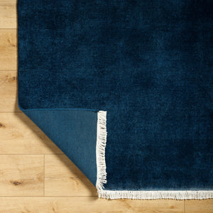 Evergreen Rug in Indigo Ink