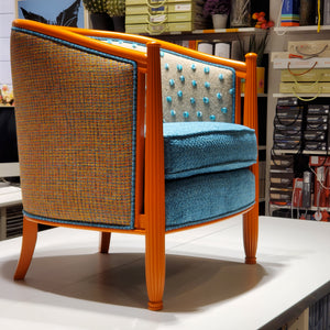 Gatsby in Orange & Blue