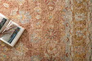 Terracotta / Gold- Julian Rug