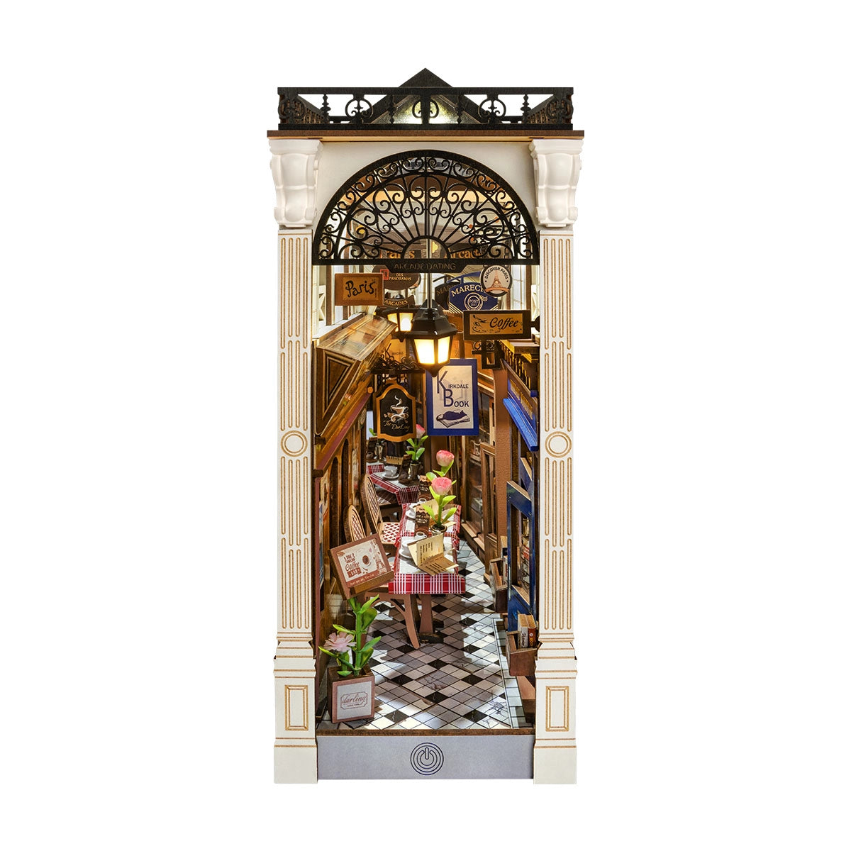 European Cafes (Arcade Dating) - DIY Book Nook Kit