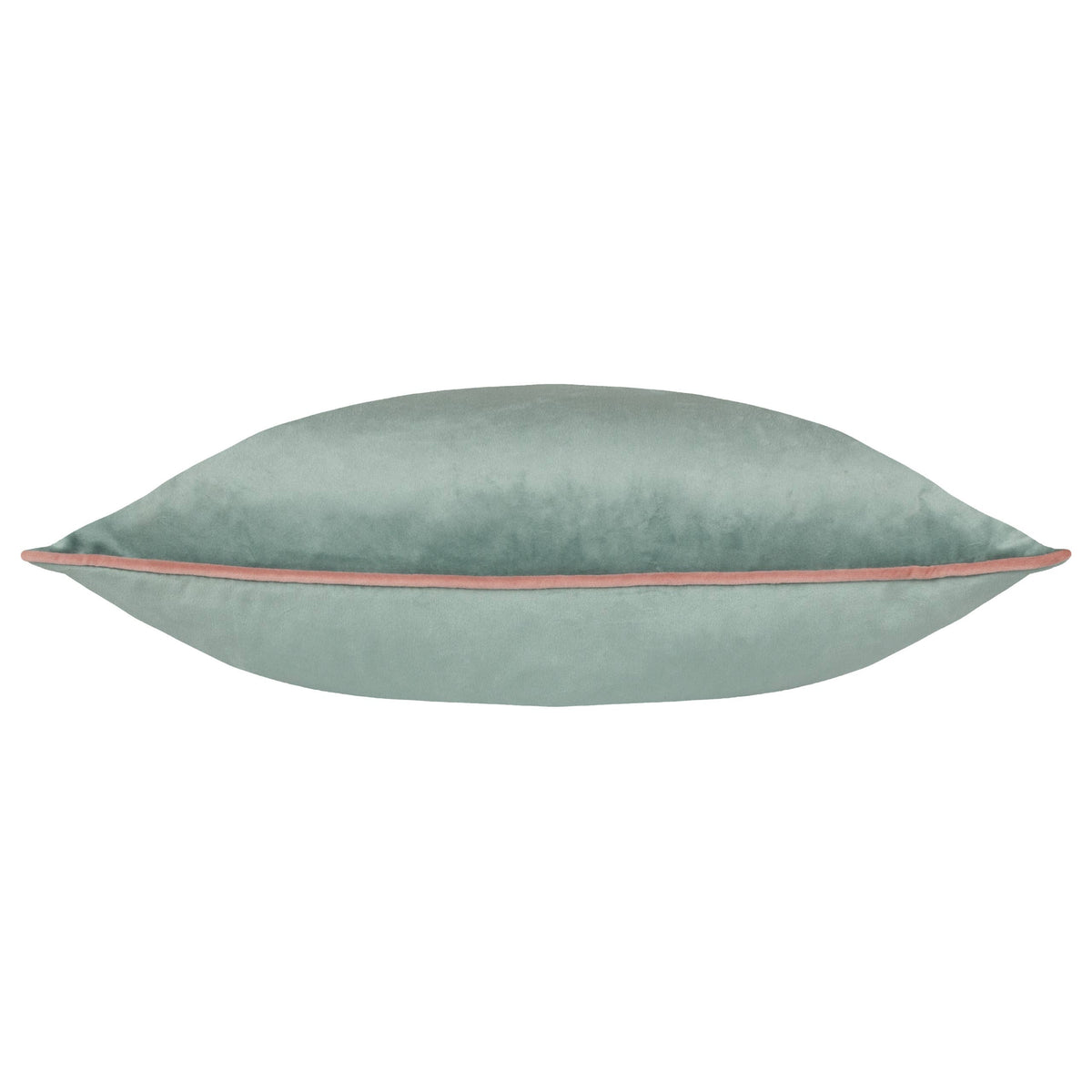 Meridian Velvet Cushion Mineral/Blush