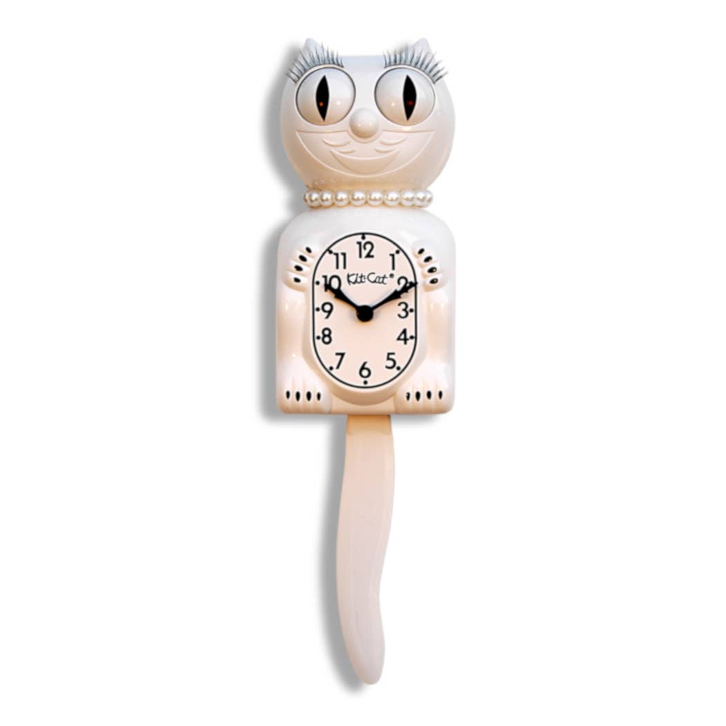 White Lady - Kit Cat Klock