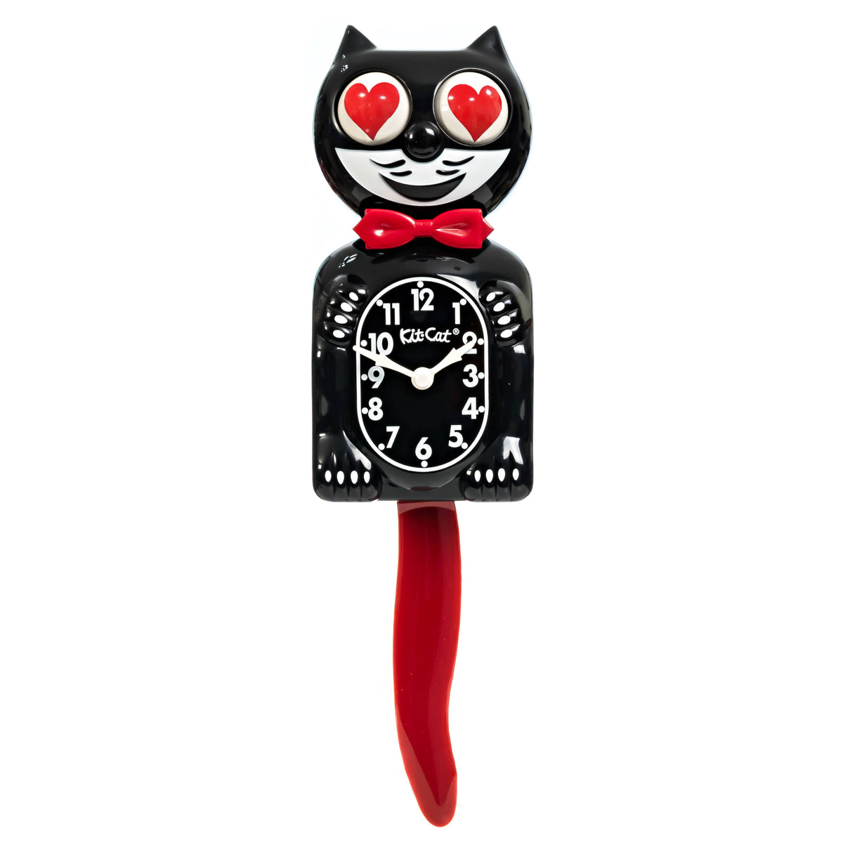 Crimson Royale w. Heart Eyes - Kit Cat Klock