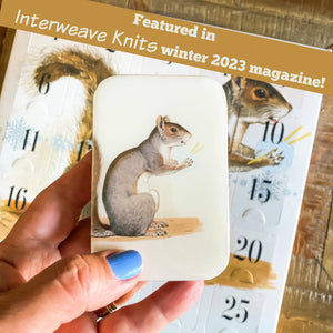 Yarn Squirrel Tin