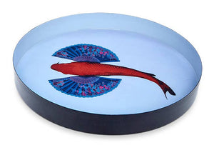 Round Fishkoï tray