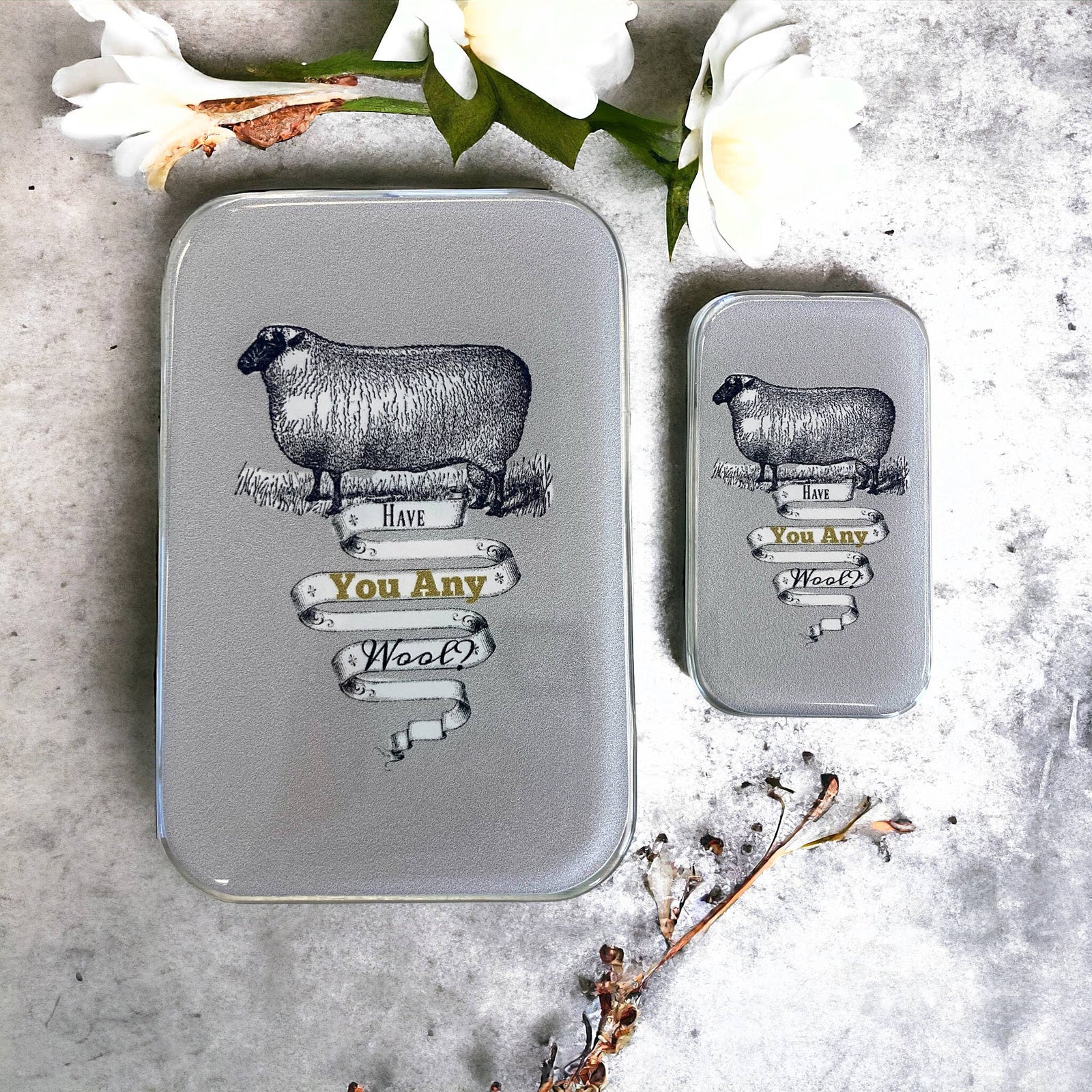 Sheep "Have You Any Wool?" Tin