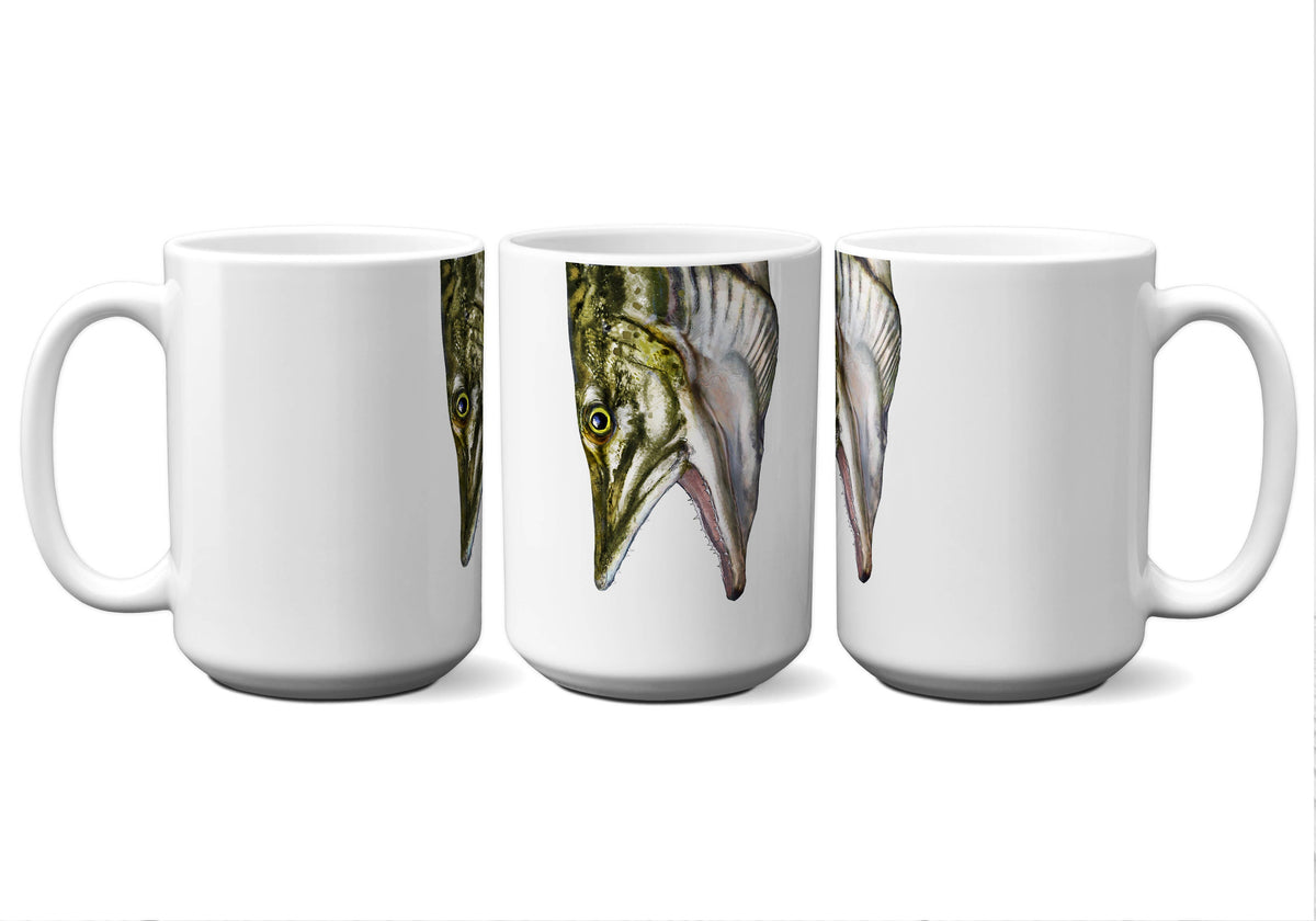Northern Pike Snout Mug