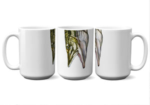 Northern Pike Snout Mug