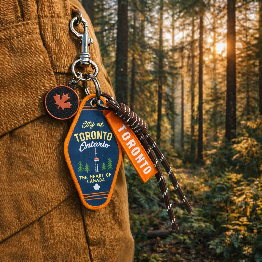 Toronto Bag Charm / Keychain Set (4pcs)