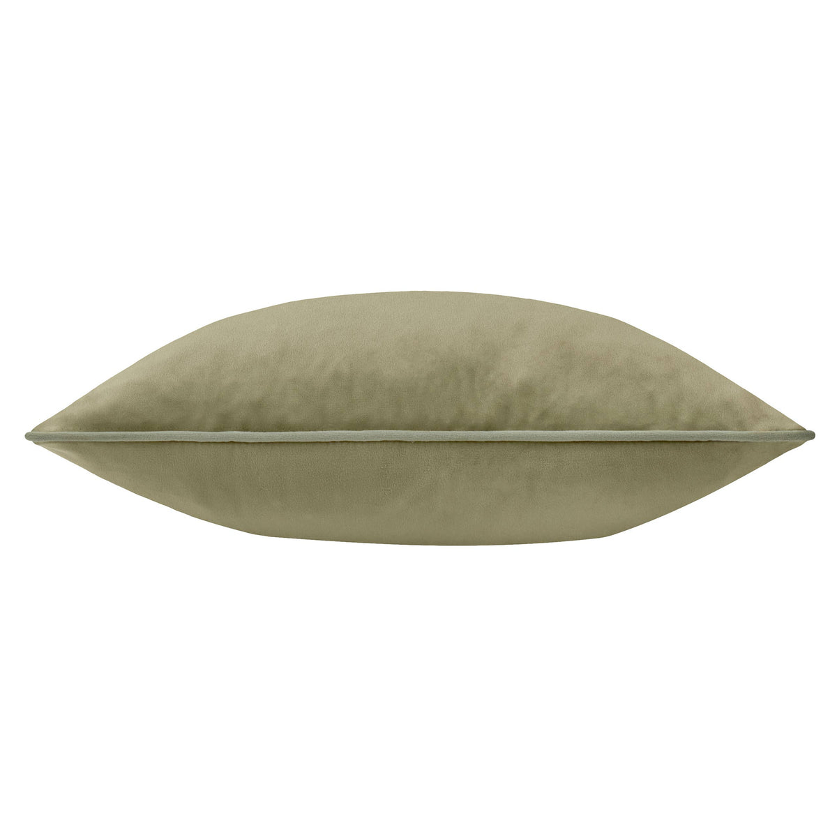 Meridian Velvet Cushion Sage/Green