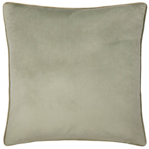 Meridian Velvet Cushion Green/Sage