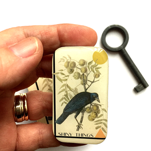 Crow Tin, Shiny Things Tin