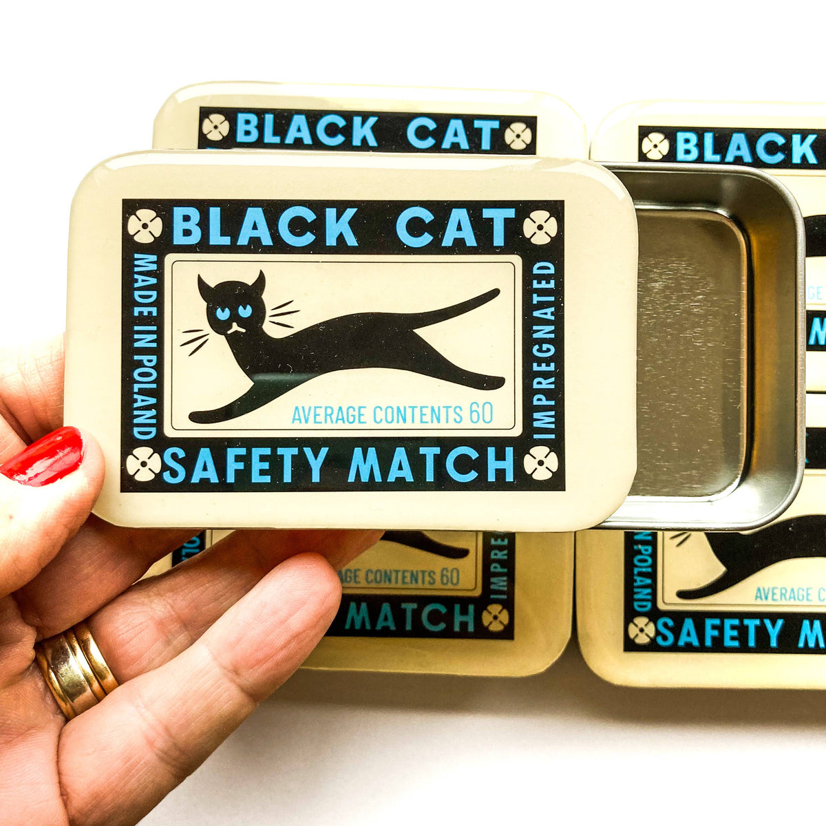 Black Cat Tin