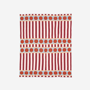 Stripe Dot Throw