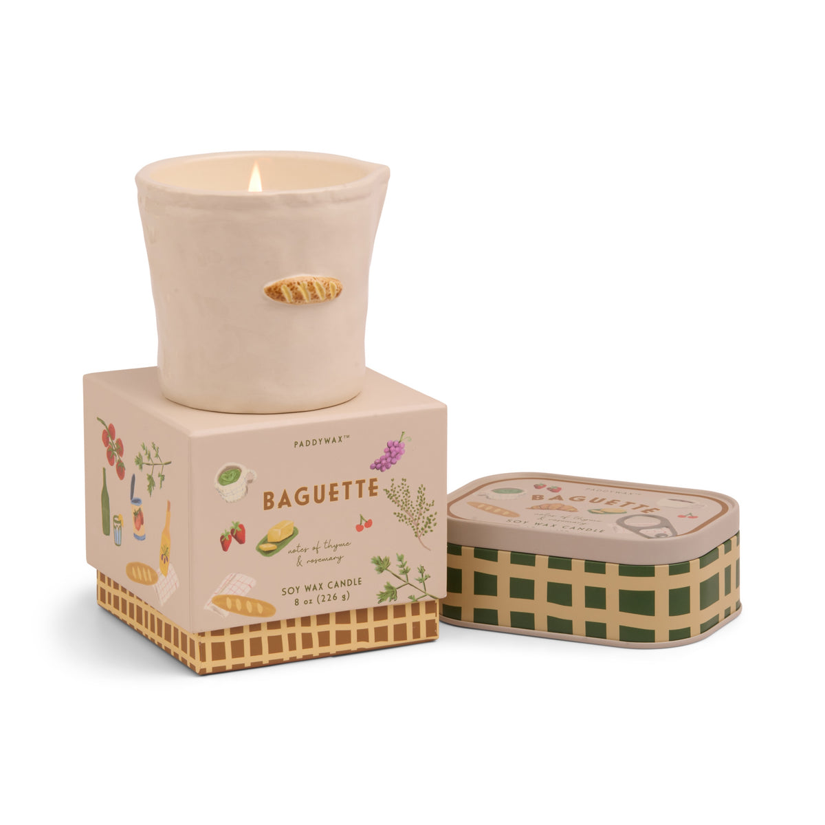 Baguette Candle