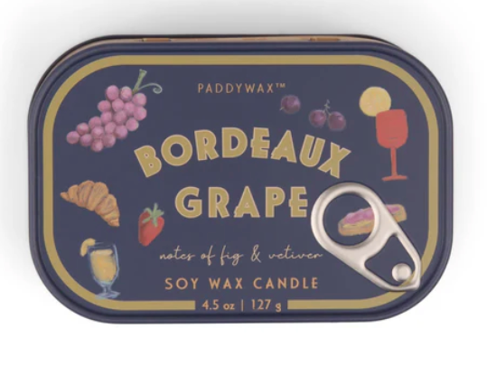 Bordeaux Grape Candle