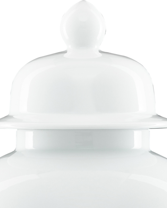 White Ginger Jar