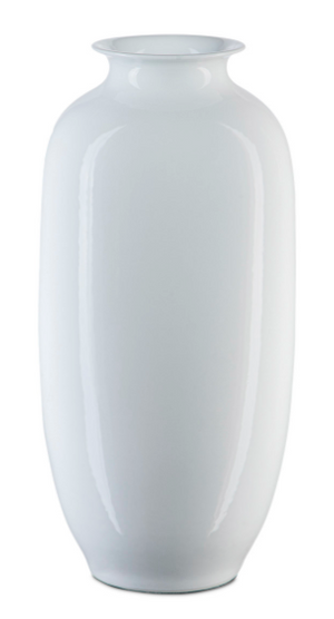 White Modern Vase