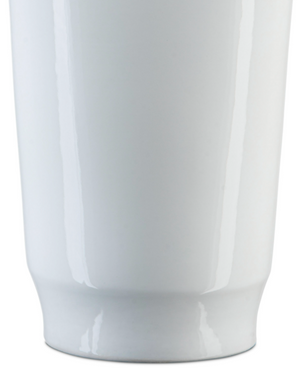 White Modern Shoulder Vase