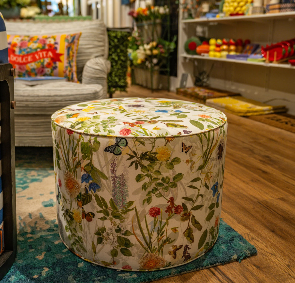 Drum Ottoman