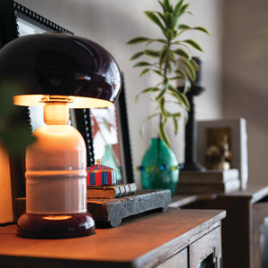 Mauve Lamp