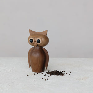 Owl Pepper Mill