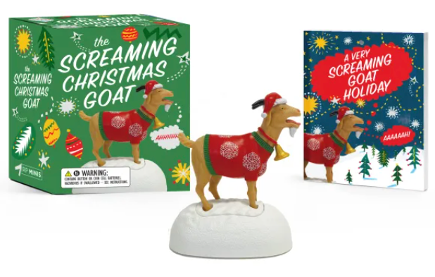 Screaming Christmas Goat