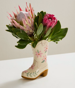 Cowgirl Vase