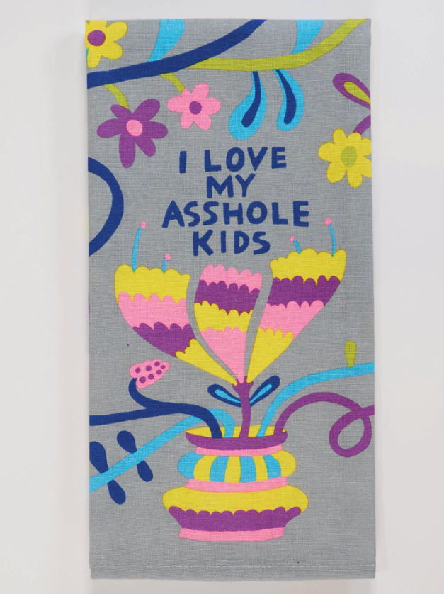 Asshole Kids Tea Towel