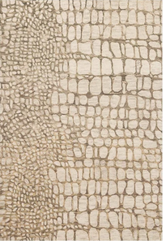 Taupe/ Ivory - Masai Rug