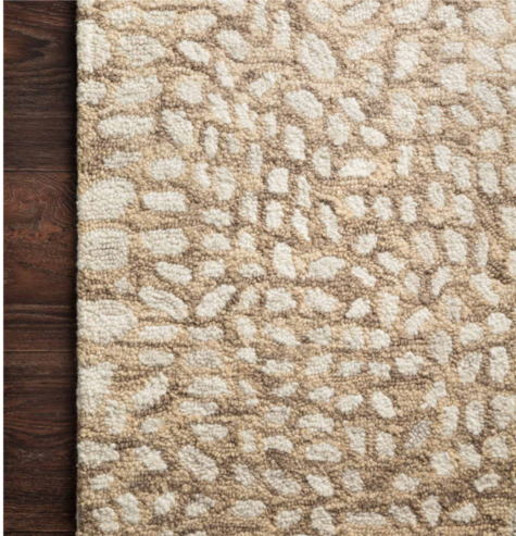 Taupe/ Ivory - Masai Rug