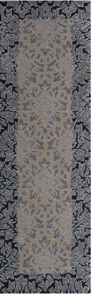 Flocked Damask