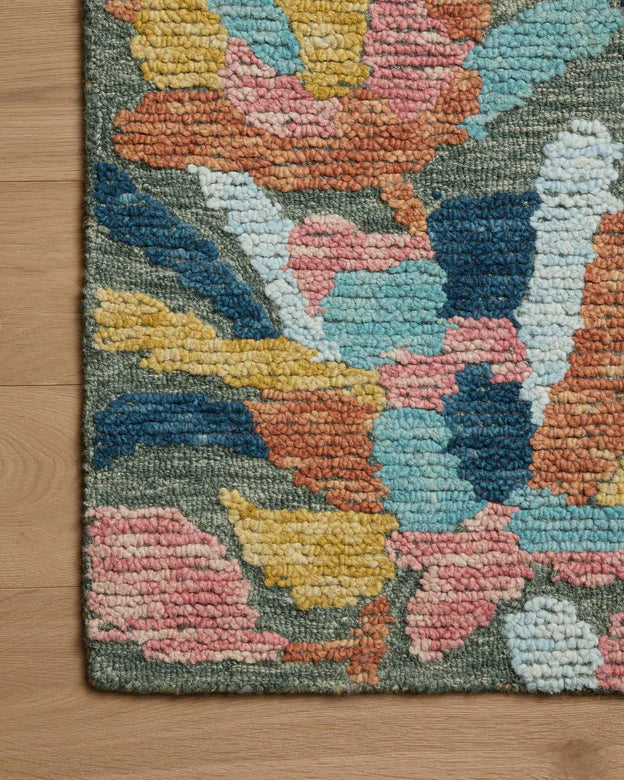 Vintage Garden Rug (in Ivory or Green)