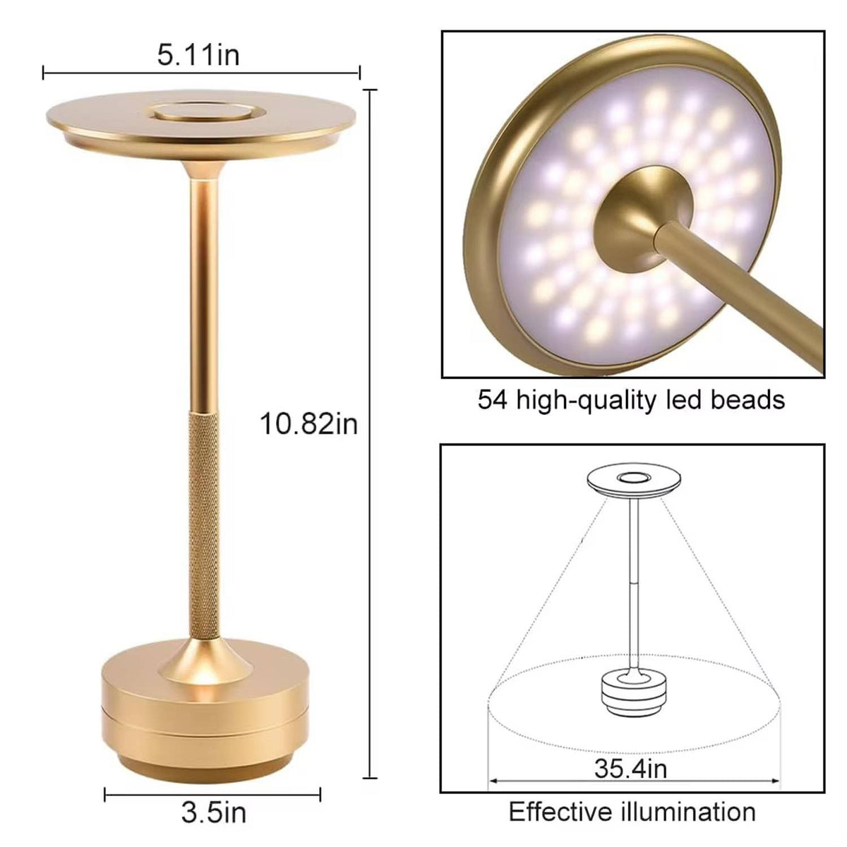 Modern Cordless Table Lamp