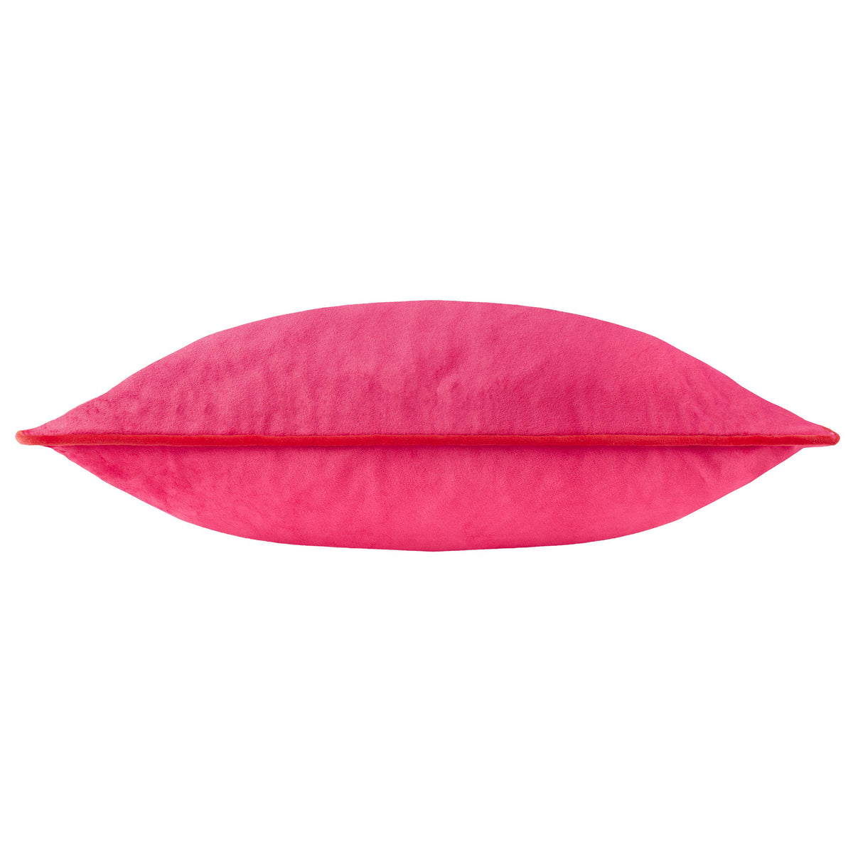 Meridian Velvet Cushion Pink/Red