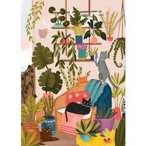 Balcony Cats | 1000-Piece Puzzle | Designed in Canada