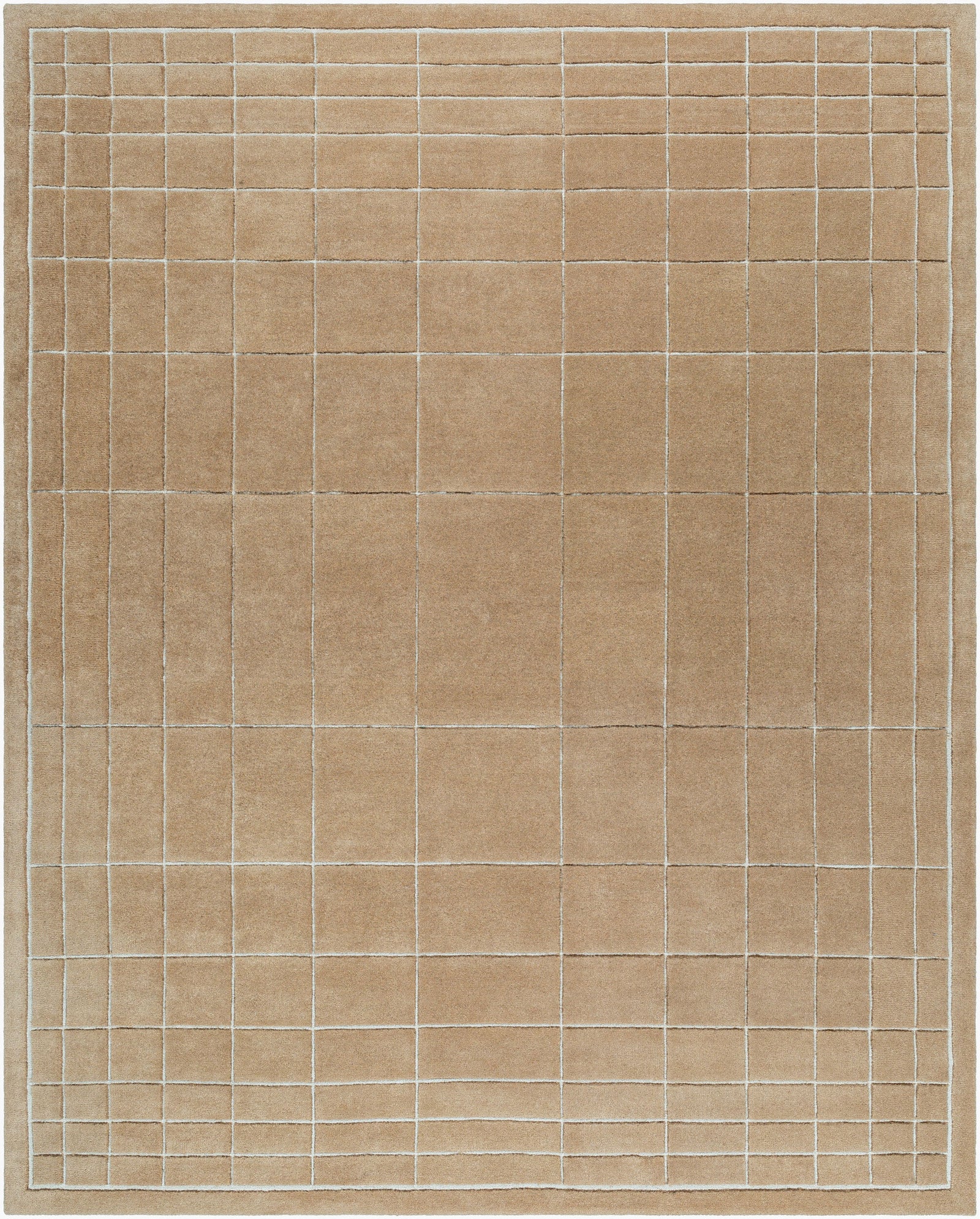 Ecru Lattice Rug